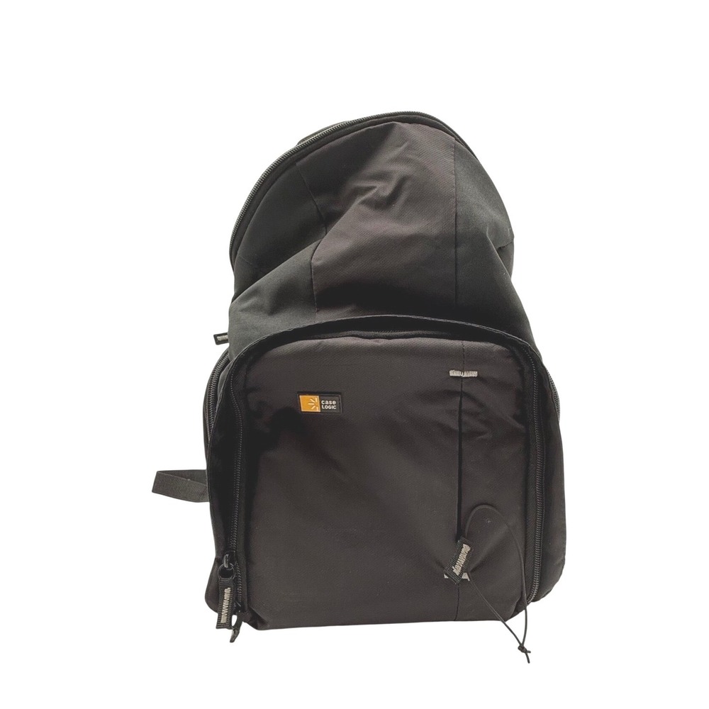 Case Logic Black Sling Camera Backpack DSLR Tech Bag Side Access Padded 05/19/SS